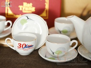 Bộ quà tặng in logo kỷ niệm 30 năm ngày ra trường, trường THPT Số 1 Nghĩa Hành