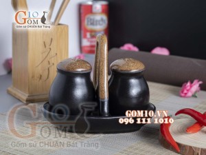 Bộ sách tiêu men gốm