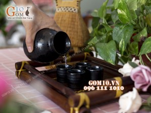 Bộ sake rượu khay tre - 330ml