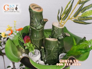 Bộ thác nước phong thủy trúc