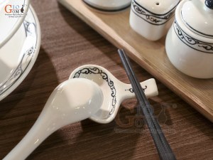 Bộ tô phở men cổ vẽ hoa móc (Hàng Đặt SX)
