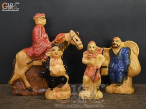 Bộ tượng gốm Tây Du Kí 6.5-10cm