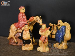 Bộ tượng gốm Tây Du Kí 6.5-10cm