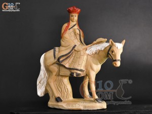 Bộ tượng gốm Tây Du Kí, cao 19cm