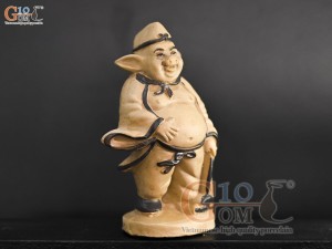 Bộ tượng gốm Tây Du Kí, cao 19cm