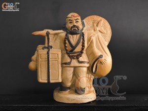 Bộ tượng gốm Tây Du Kí, cao 19cm