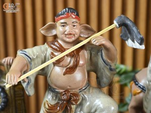 Bộ tượng gốm Tây Du Kí, cao 35cm