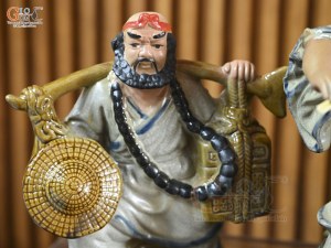 Bộ tượng gốm Tây Du Kí, cao 35cm