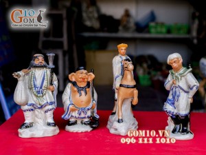 Bộ tượng Tây Du Ký cao 29cm