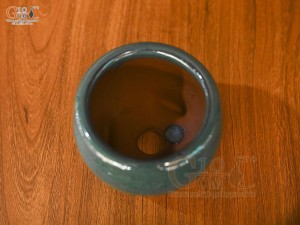 Chậu cây mini men hỏa biến, đường kính 8cm