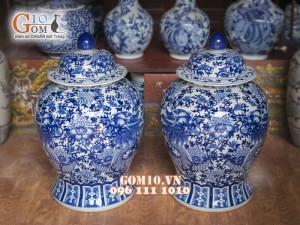 Chóe đại men rong cổ vẽ Rồng tiến vua 40 Lít ( Hàng vẽ tay )