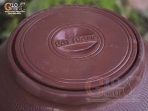 Chum gốm 2 nắp Tài Lộc, 70L