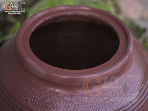 Chum gốm 2 nắp Tài Lộc, 70L