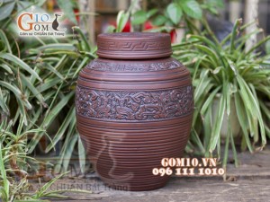 Chum gốm ngâm rượu Đông Sơn Âu Lạc, 15 Lít