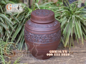 Chum gốm ngâm rượu Đông Sơn Âu Lạc, 15 Lít