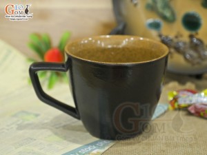 Cốc gốm đại quai vuông, 380ml