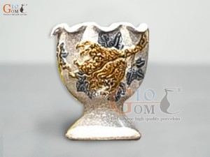 Cốc phật thủ men rạn đắp nổi cao cấp