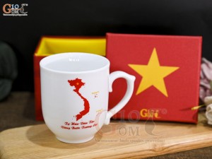 Cốc sứ mừng Đại lễ 30/4, 50 năm ngày Giải Phóng Miền Nam