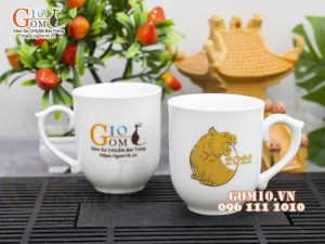 Cốc sứ quà tặng linh vật Nhâm Dần 2022