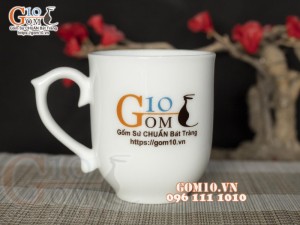 Cốc sứ quà tặng linh vật Tân Sửu 2021