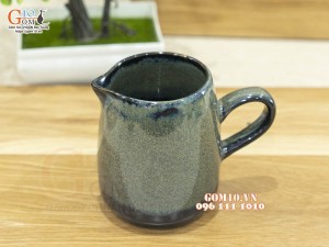 Cốc tống men hỏa biến xanh ngọc