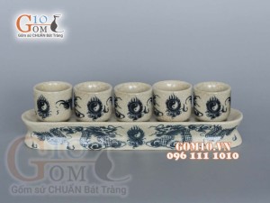 Bộ kỷ 5 men rạn cổ 