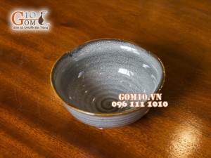 Bát tô sâu lượn men hỏa biến 2 màu Phi 20cm ( HẾT HÀNG)