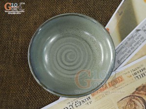 Đĩa muối men mát xanh ngọc