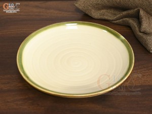 Đĩa tròn men vuốt, đường kính 16cm