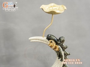 Đôi lọ vuông men rạn đắp nổi Tứ cảnh cao cấp, cao 50cm