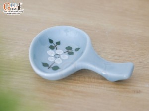 Gác thìa đũa Ngọc Thanh Dương vẽ hoa Đào