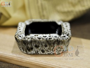 Gạt tàn vuông men báo hoả biến