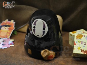 Tượng sứ Vô Diện Phán Quan tiết kiệm, cao 20cm