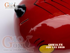 Heo sứ tiết kiệm phiên bản người sắt, dài 20cm