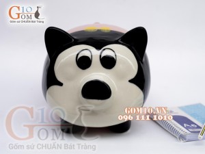 Heo sứ tiết kiệm ngộ nghĩnh, dài 23cm