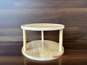 Kệ gỗ kê bình nước cao 14cm