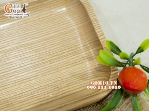Khay gỗ chữ nhật, dài 35x12cm