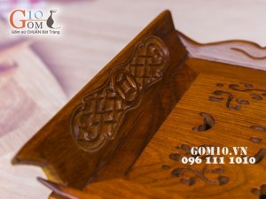 Khay gỗ hương vênh