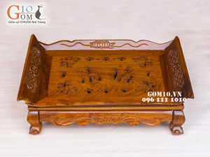 Khay gỗ hương vênh