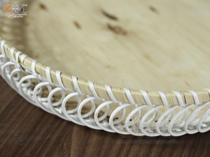 Khay mây, đường kính 33cm