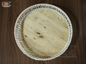 Khay mây, đường kính 33cm