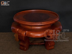 Kỉ váy gỗ hương phi 30cm