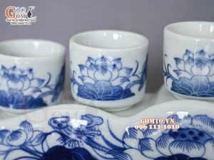 Kỷ 5 men lam vẽ sen