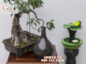 Lọ hoa dáng nậm 27cm