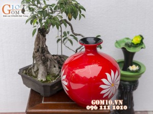 Lọ hút lộc Hạnh Phúc 32cm