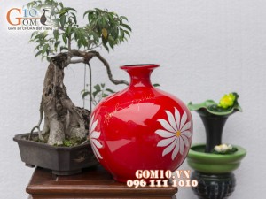 Lọ hút lộc Hạnh Phúc 32cm