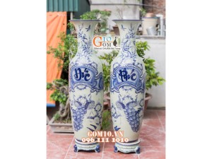 Lọ lộc bình Phúc Đức 155cm (cả chân)