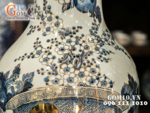 Lọ lộc bình Phúc Đức vàng kim 1m2