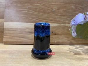 Lọ tăm men hoả biến cẩm thạch