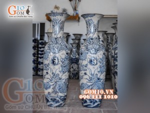 Lộc bình ngũ long chầu nguyệt, cao 1m6